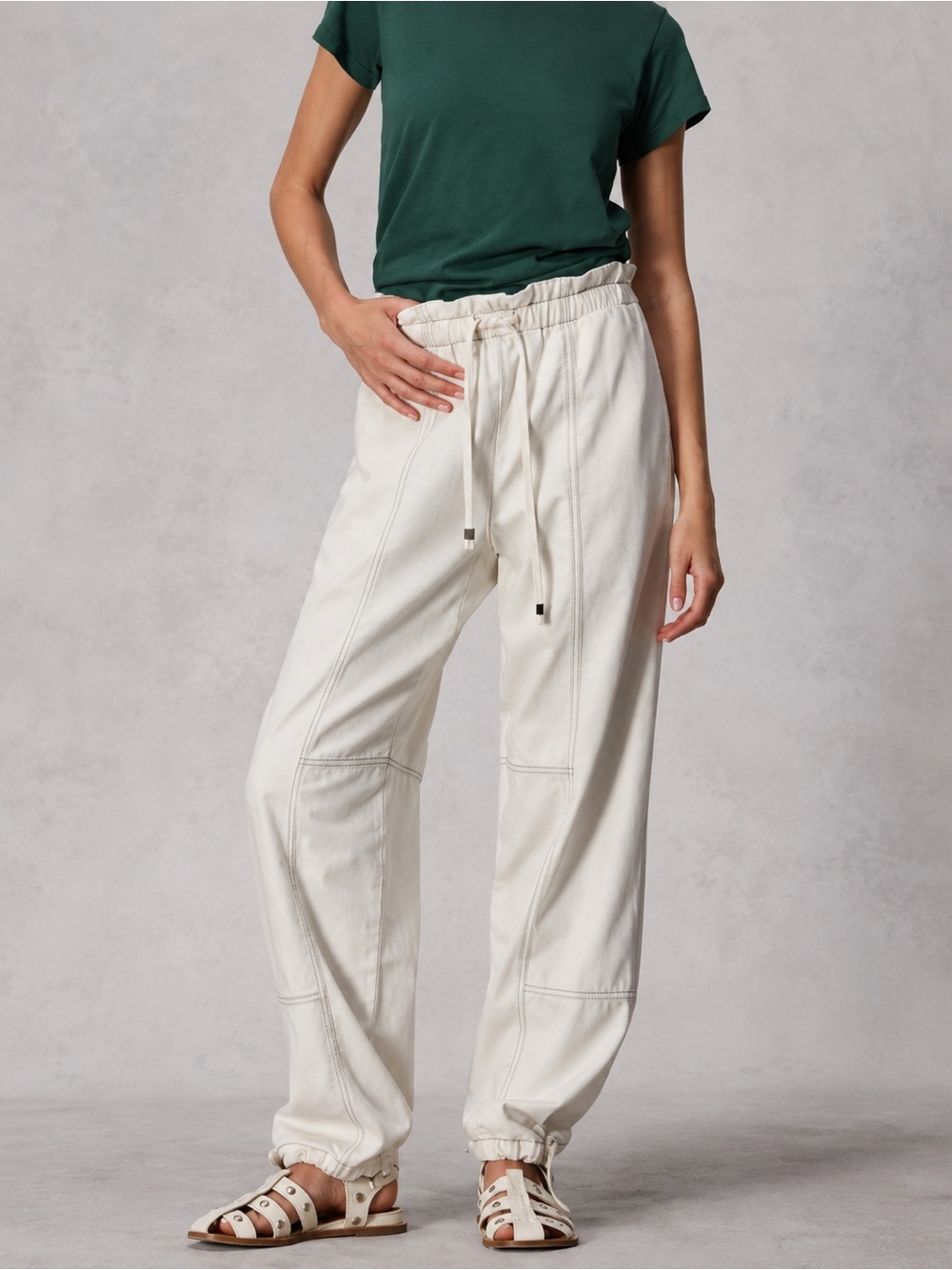 Rag & Bone Ultra Featherweight Jordan Pants White XS